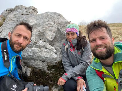 Foto von Fabio Infanti entlang der Tour