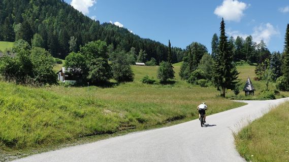Foto van Bernd Schmitt langs de tour