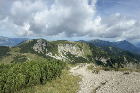 Photo de Norbert Herbig le long du parcours