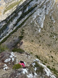 Foto von Fabio Infanti entlang der Tour