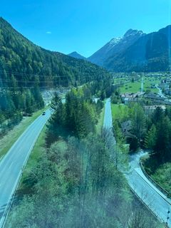 Photo de Rolf Mattes le long du parcours