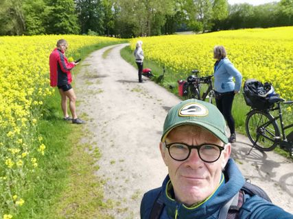 Foto von Bernd Schmitt entlang der Tour
