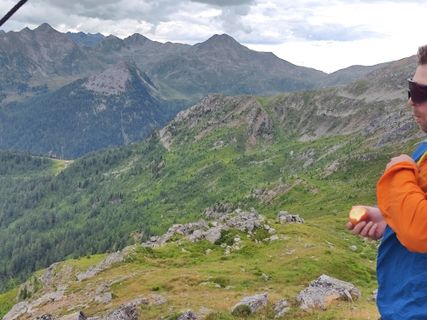 Foto von Daniel Sattler entlang der Tour