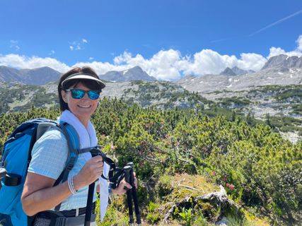 Foto von Michael Bauer entlang der Tour