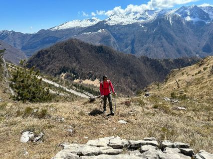 Foto von Fabio Infanti entlang der Tour