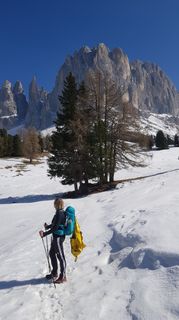Foto de Harald a lo largo del recorrido
