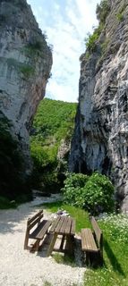 Foto von Gabriele Cucchi entlang der Tour