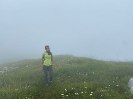 Foto von Fabio Infanti entlang der Tour