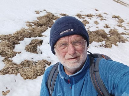 Foto de Gabriele Cucchi a lo largo del recorrido