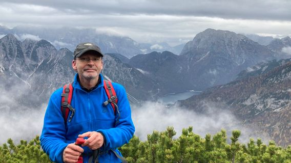 Foto von Dietmar Grilz entlang der Tour