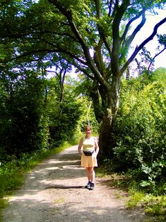 Photo de Kellner Heidi le long du parcours