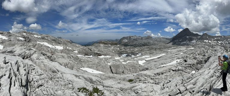 Foto de Norbert Herbig a lo largo del recorrido