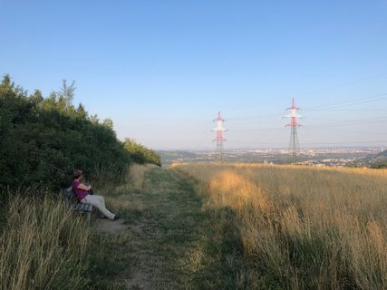 Zdjęcie z Christian Kakuska wzdłuż trasy
