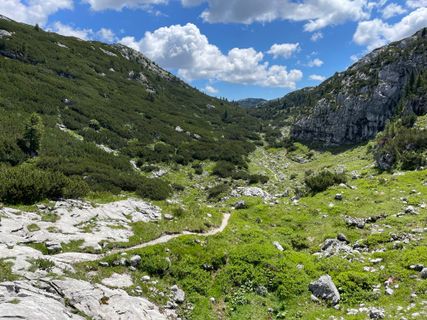 Foto von Michael Bauer entlang der Tour