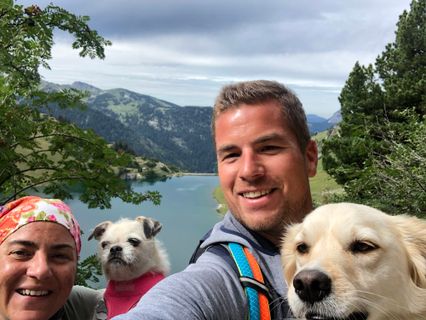 Foto von Holger Koch entlang der Tour