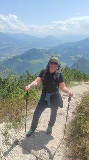 Foto von Michael entlang der Tour