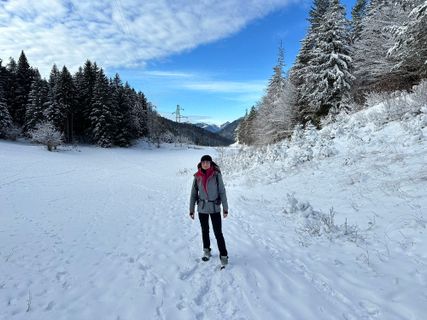 Foto de Fabio Infanti a lo largo del recorrido