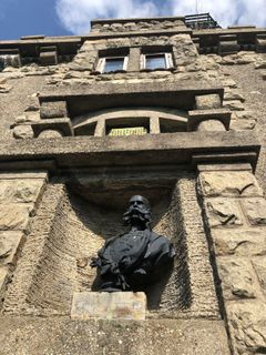 Photo de Christian Kakuska le long du parcours