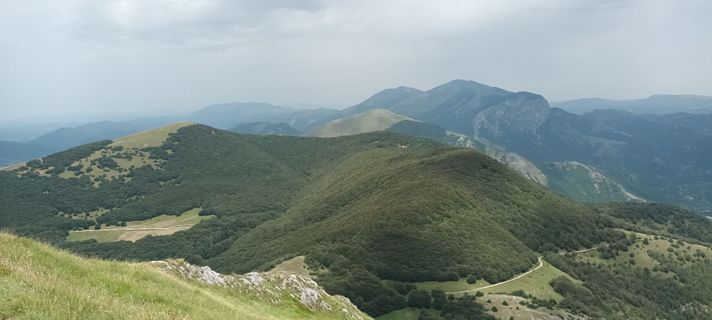 Foto von Gabriele Cucchi entlang der Tour