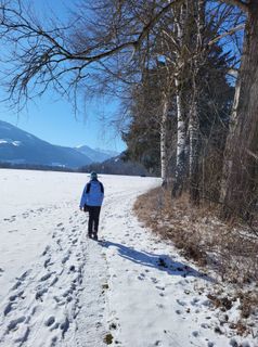Foto de Josef Stein a lo largo del recorrido