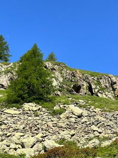 Photo de Toni Lerda le long du parcours