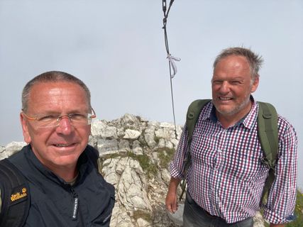Fotografie z Helmut Kögler na trase