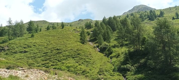 Foto von Gabriele Cucchi entlang der Tour