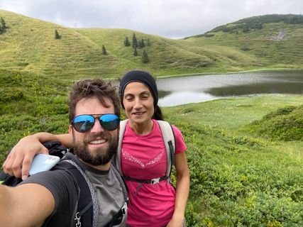 Foto von Fabio Infanti entlang der Tour