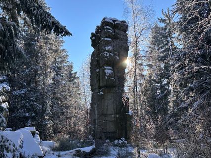 Foto von Norbert Herbig entlang der Tour