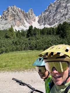 Fotografia z DolomitiMike na trase