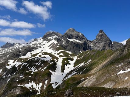 Photo de Norbert Herbig le long du parcours