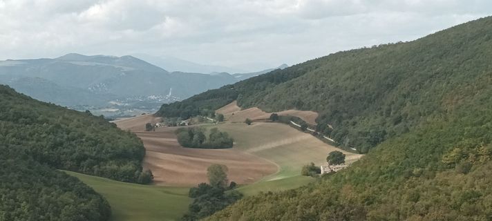 Foto von Gabriele Cucchi entlang der Tour