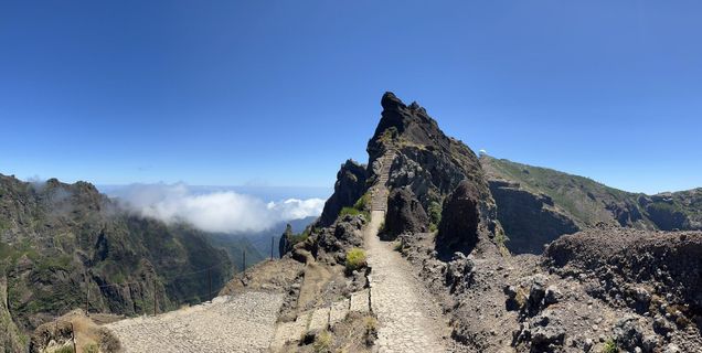 Foto von Toni Lerda entlang der Tour