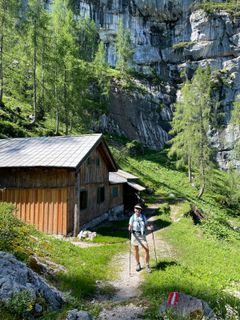 Photo de Michael Bauer le long du parcours