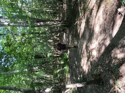 Foto de Gabriele Cucchi a lo largo del recorrido