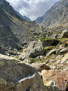 Photo de Toni Lerda le long du parcours