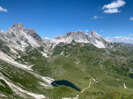 Foto de Sven Reiter a lo largo del recorrido