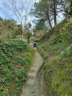 Foto von Matthias Schömberg entlang der Tour