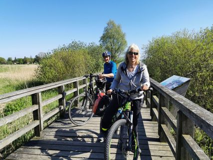 Foto von Bernd Schmitt entlang der Tour