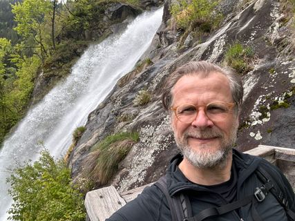 Foto von Norbert Herbig entlang der Tour