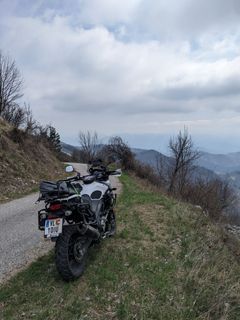 Photo de Hannes Wallnöfer le long du parcours