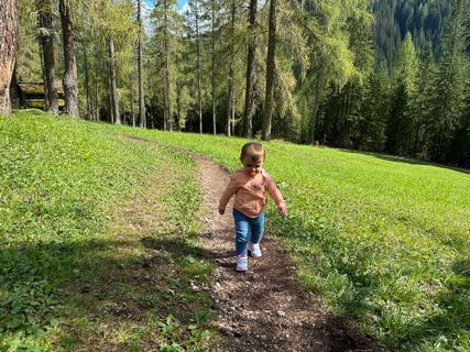 Foto de Fabio Infanti a lo largo del recorrido