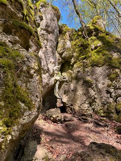 Foto de Norbert Herbig a lo largo del recorrido