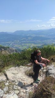 Foto von Michael entlang der Tour