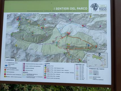 Foto von Fabio Infanti entlang der Tour