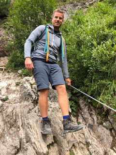 Foto von Holger Koch entlang der Tour