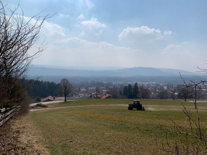 Foto von Kerstin Müller entlang der Tour