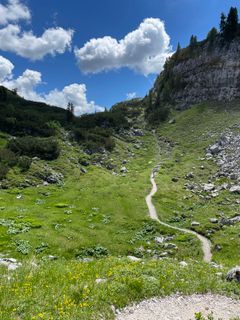 Foto von Michael Bauer entlang der Tour