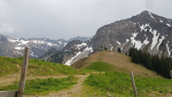 Foto von Harald entlang der Tour