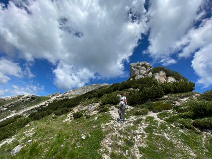 Foto von Fabio Infanti entlang der Tour